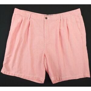 Saddlebred Classic Fit Pleated shorts size 42